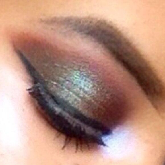 Last one! MAC rare BLUE BROWN Pigment NIB shimmer glitter powder - Picture 1 of 7